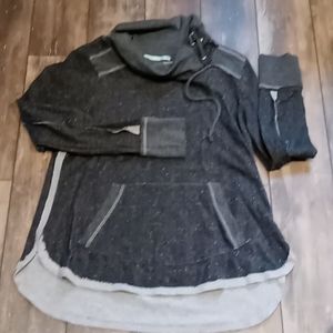 Cowl neck sweatshirt